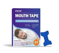 Mouth Tape for Sleeping, 60 Pcs Sleep Mouth Tape, Snoring Aids for Men Women, Helps Stop Snoring and Develops Nasal Breathing Habits (Fishtail Blue)