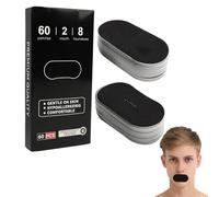 Mouth Tape for Sleeping, 60pcs Sleep Tape for Snoring Support, Anti Snoring Strips for Men and Women, Breathable Night Mouthtape with Vented & Non Vented 2 Styles, Respire Improved Nasal Breathing