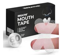 Mouth Tape for Sleeping - Created to End Dry Mouth, Snoring & Broken Sleep - Breathable, Comfortable Sleep Tape That Stays On All Night - Easy Removal (30 Strips)
