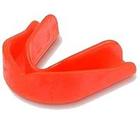 Mouthguard Slim Fit, Adult Junior Gum Shield for Boxing, Great for School Sports, Rugby, Hockey, Baseball, & Karate (Senior, Red)
