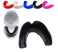 Mouthguards for Sports Gum Shield Adult Professional Mouth Guard Boxing Jaw Protection with Case Rugby Martial Arts Judo Karate MMA Muay Thai Hockey Football Sport Mouthguard Game Lacrosse Men Women