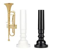 Mouthpiece for French Horn, Mouthpiece for Trumpet, 2 Pieces Trumpet Mouthpiece Connector, 7C Trumpet Mouthpiece Connection Tube for Young, Old, Professionals, Beginners