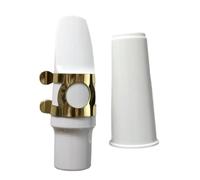 Mouthpiece for Saxophone,Saxophone Replacement Mouthpiece with Ligature and Cap - Sound Developer for Beginner, Student, Musician