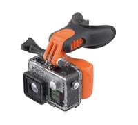 Mouthpiece Holder Set for GoPro Hero, Surf Dive Photography Accessories, Orange and Black, for Surfing, Snorkelling, Swimming with Floaty and Lanyard