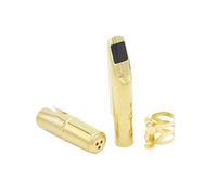 Mouthpiece,HUIOP Alto Sax Saxophone 7C Mouthpiece Metal with Mouthpiece Pads,Saxophone Mouthpiece,Mouthpiece