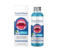 Mouthwash | 120 Ml Tonsil Stone Removal Liquid | Sentitive Gum Care Log Flaping For Adults Breathing Mouth Relief S