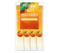 Mouthwash Alcohol Free, Mouth Wash for Adults, 4 Different Flavors of Travel Mouthwash Helps Kill 99% of Bad Breath Germs, 20 Uses, Prevents Cavities, Fluoride Free (Orange)