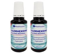 Mouthwash by Heālthpoint - Peppermint Flavour & Vegan | 200mL Each [Twin Pack]