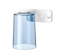 Mouthwash Cup, No Drilling Toothbrush Holder, Mouthwash Cup, Inverted Holder Frame, for Bathroom, Shower, Toilet, Home, Apartment, Dorm, Office, Hotel, Travel, Camping
