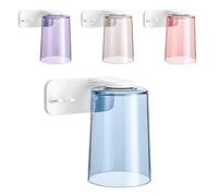 Mouthwash Cups Inverted Magnetic Toothbrush Holder Mural