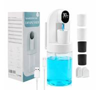 Mouthwash Dispenser for Bathroom, Automatic Mouthwash Dispenser (White)