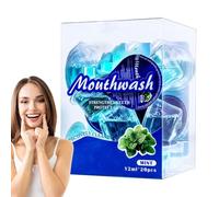 Mouthwash Travel Packs - Compact Mini Care Sets for Natural Breath, Hygiene Hygiene, and Mouth Cleaning for Adults, Men, Women, Convenient Portable Freshness, Easy Carry Design