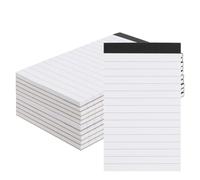 MOUYAT 20 Pack A6 Notepad, 4" x 5" Small Note Pads Lined Mini Memo Pads Shopping List Pad for Bullet Journaling, Sketching, and Note-Taking