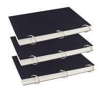MOUYAT 4 PCS A4 Sketchbook, Sketch Book A4, 75 Sheets 150 Pages Binder Binding Sketchbooks, 160GSM Square Sketchbook for Drawing and Sketching