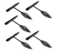 MOUYAT 5 Pack Welding Chipping Hammers, 10.5 Inch Chipping Hammer with Coil Spring Handle for Removal Weld Spatter, Metalworking, General Workshop Chiseling Tasks