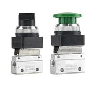 MOV-01 MOV-02 Pneumatic Two Position Two Way One in One Out Mechanical Valve 1Pcs(MOV-01)