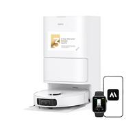 Mova E40 Ultra Robot Vacuum and Mop, 19,000Pa Suction, Extenable & Liftable Mop, All-in-One Station, Auto-Empty, Auto Washing & Hot Air Drying, 360°Obstacle Avoidance, App & Voice Control