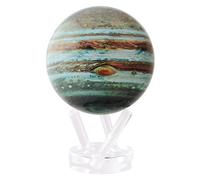 MOVA Globe Jupiter 4.5" with Base, Solar Powered Rotating Globe No Need of Battery or Chord, Unique Gift and Decoration