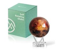 MOVA Globe - Mars Signature (6") | Rotating Planet Model for Space Decor and Astronomy Gifts | Solar-Powered Motion | No Batteries or Cords Needed