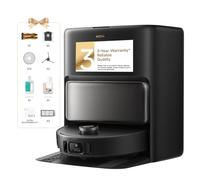 Mova V50 Ultra Complete Robot Vacuum and Mop Self-Cleaning, 24,000 Pa Suction, Liftable Navigation with Obstacle Overcoming and Warm Water Mopping with DuoSolution System Designed for Pets, Black