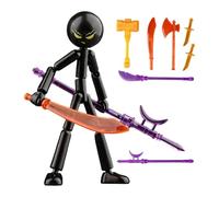 Movable Action Figures - Articulated Model Toy, Collectible Desktop Figure with Full Motion Joints, Poseable Character Display, Ideal for Teens Adults Collectors Display Cabinet