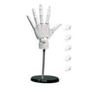 Movable Art Hand, Realistic Sketching Doll Hand Articulated Design with Drawing Support, Model Tool for Wooden Figures, Studio Prop with Natural Style, Creative Practice for Illustra