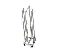 Movable Clothes Hanger Holder, with Swivel Caster Wheels,Neat and Tidy for Closet Laundry Retail Store Clothing Store