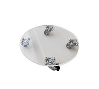 Movable Container Tray with Rolling Base Heavy Duty for Balcony Storage Modern Mobile Plant Drainage Tray