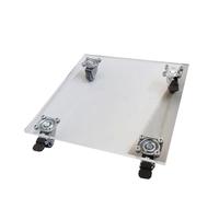 Movable Container Tray with Rolling Base Heavy Duty for Balcony Storage Modern Mobile Plant Drainage Tray