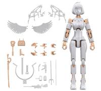 Movable Figure Set - Kids Model Blocks, Flexible Joints Figures, Interactive Build Kit | hig qualty plastik Components, Imaginative Construction Design for Boys Girls Adults Birthday gift