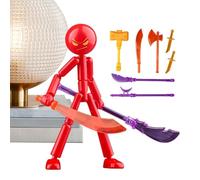 Movable Figures, 3D Printed Stop Motion Figure, Articulated Joints Robot Model, For Teens Adults Collectors Display Cabinet Study Bedroom Living Room
