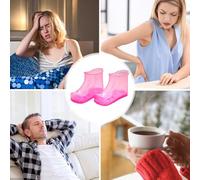 Movable Foot Soaker - Anti-Slip Foot Bath Shoes | High-Density Feet Soaking Tub | Feet Spa Soak Shoe | Heatproof Bath Massager Basin For Thermal Massage To n And Others