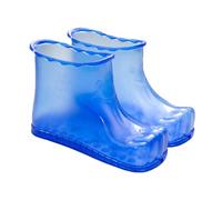 Movable Foot Soaker | Massage Foot Bath Shoes | Fóot Spa, 1200 G (1 Pair) Walkable Soaking Slippers, Reflexology Sole | Home Relaxation for Tired Feet After Work Stress Relief