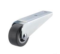 Movable Furniture Wheels with TPE Rubber for Optimal Grip and Smooth Glide across Different Surfaces, 100kg Capacity Each