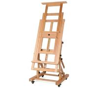 Movable Large Painting Easel with 4 Lockable Wheels