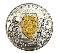 Movable Mechanical Coin Beating Heart Hobo Nickel Morgan Dollar Collectible