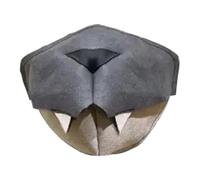 Movable Moth Face Cover - Halloween Masquerade Animal , Novelty Costume Prop, Windproof Talking Face Cover | Party Costume Accessory For Christmas Masquerade