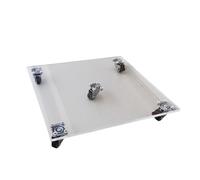 Movable Plant Tray with Wheel Rolling Flower Container Tray Water Holder Base Indoor Planter for Movable Stand Mobile Plant Base with Casters