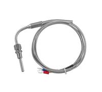 Movable Probe Stainless Steel K Type ElbowThermocouple Temperature Sensor 1Pcs(Cable 2M)