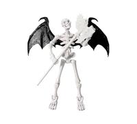 Movable Skeleton Figure - Table Decorative Figure, Skeleton Decoration, Movable Articulated Toy | Realistic Articulated Pattern for Halloween Fantasy Lovers, Games Cr