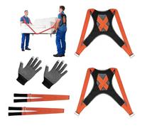 Movable Straps - Lifting Straps that Move for Furniture, 2-Person Lifting and Movement System, Holds up to 800 lbs for Devices, Mattresses and Heavy Things, Safe and Easy Like a Professional