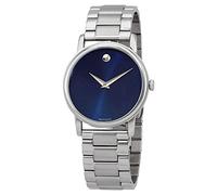 Movado Classic Museum Quartz Navy Dial Men's Watch 2100015