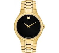 Movado Men's 0607227 39mm Quartz Watch in Gold Movado Gold One Size