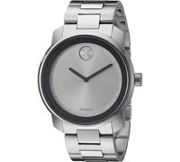 Movado Men's 3600257 Bold 42mm Quartz Watch in Silver Movado Silver One Size