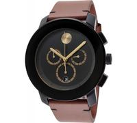 Movado Men's 3600540 Bold 44mm Quartz Watch in Brown Movado Brown One Size