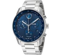 Movado Men's 3600865 Bold Verso 44mm Quartz Watch in Silver Movado Silver One Size