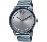 Movado Men's 3600959 Bold 41mm Quartz Watch in Blue Movado Blue One Size