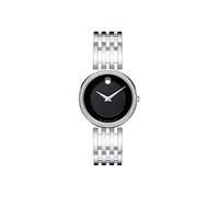 Movado Women's Analog-Digital Swiss Quartz Watch with Stainless-Steel Strap 0607052