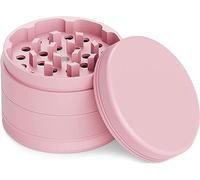 Movaleaf Ceramic Grinder/Crusher, Non-Stick Herb Mill 63mm Pink
