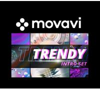Movavi Video Editor Plus 2021 Effects - Trendy Intro Set Steam CD Key
